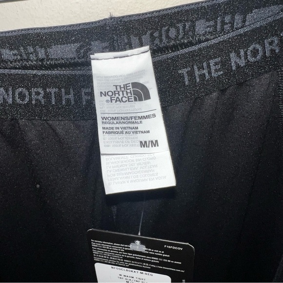 The North Face Women’s Base Layer Flashdry Tights Black Size Medium NWT - Picture 8 of 9